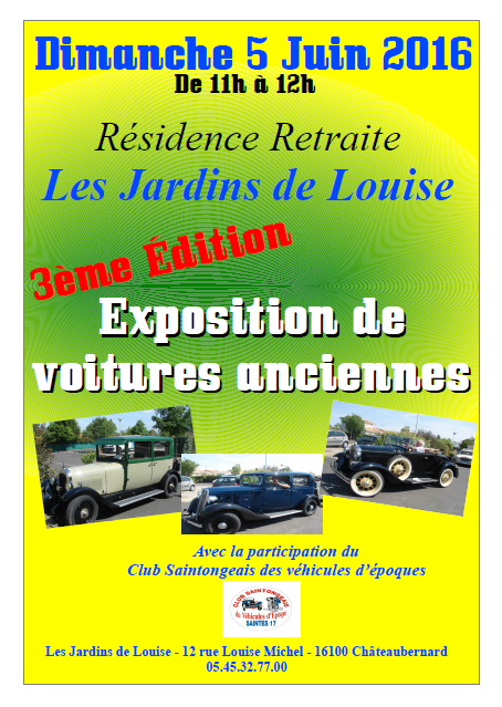 Exposition de voitures anciennes